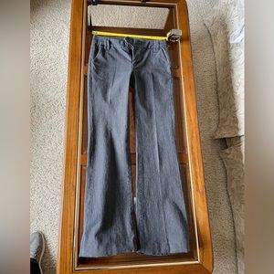 Vintage CAbi pinstripe flare jeans size 2